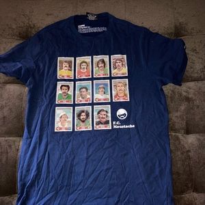 Copa FC Moustache Soccer Concept Shirt M